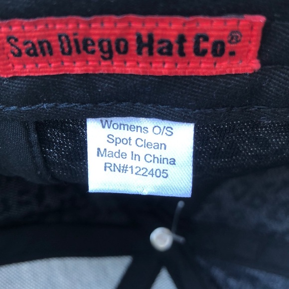 Women’s San Diego Hat Co Animal Print Cap - Picture 9 of 10